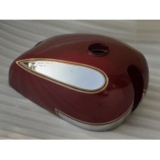 ARIEL SQ4 MARK II SQUARE FOUR 4H 4G  MODEL GAS FUEL PETROL TANK CHROME AND RED PAINTED